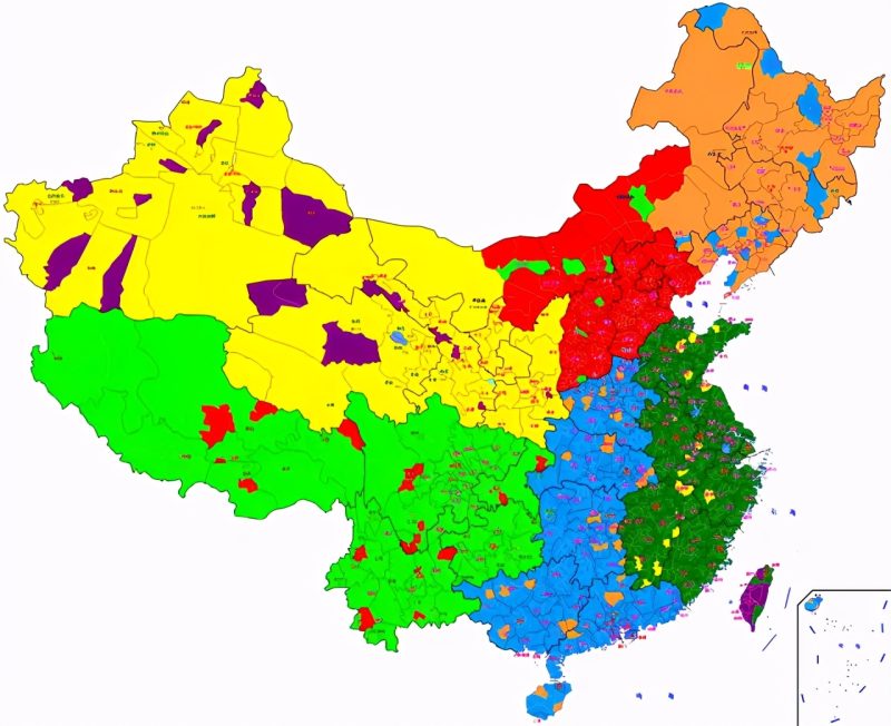 中国矿产分布图（中国矿产分布图手画）-1