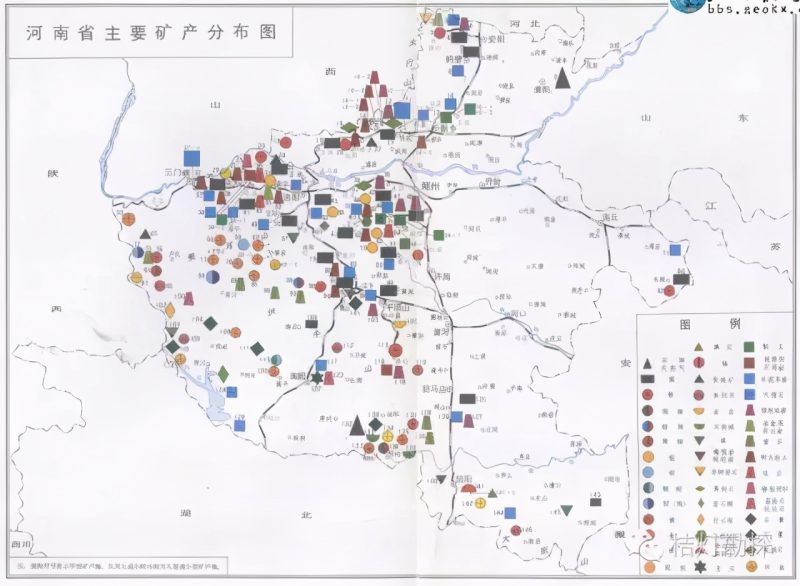 中国矿产分布图（中国矿产分布图手画）-13