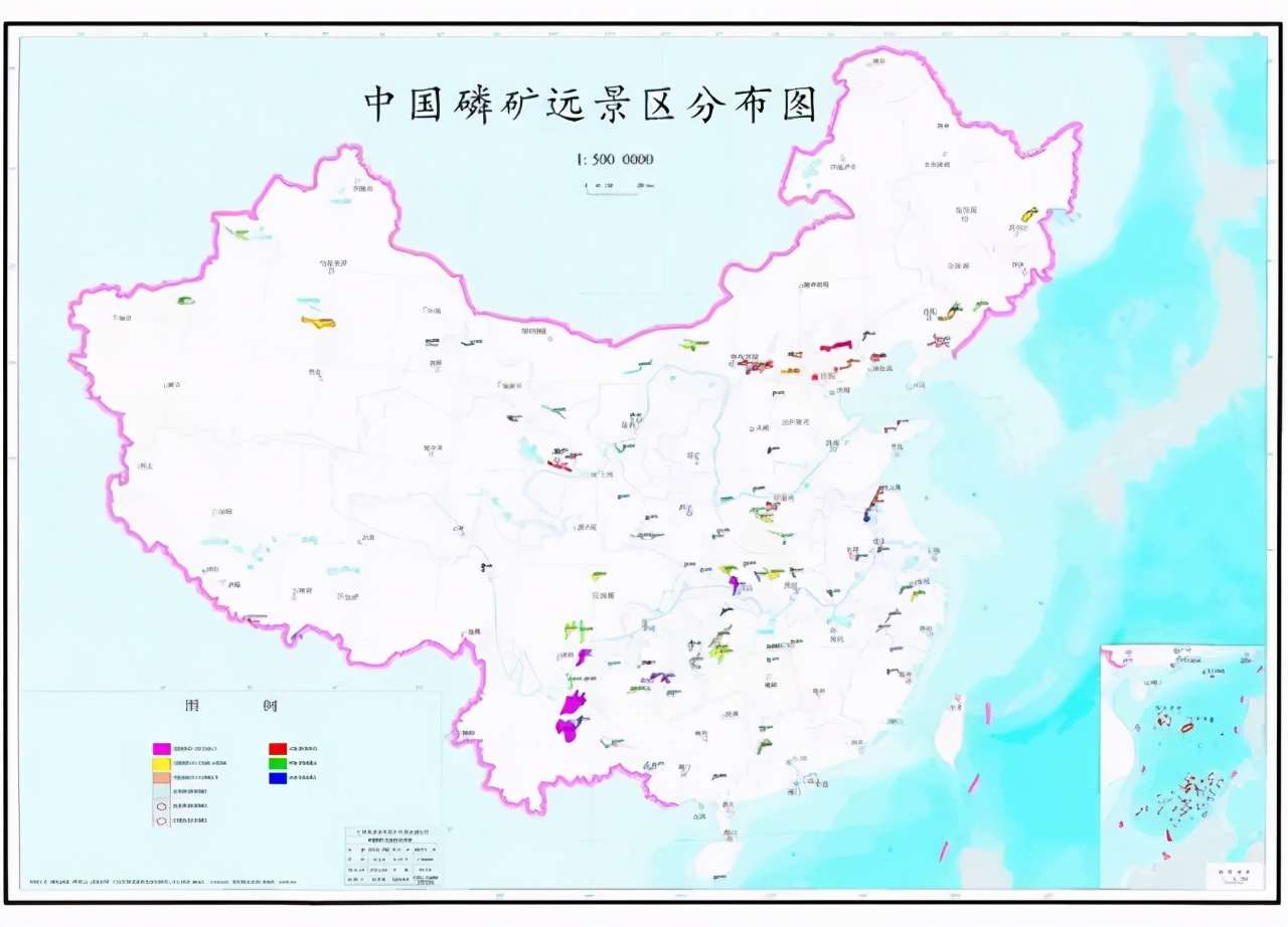 中国矿产资源分布图合集