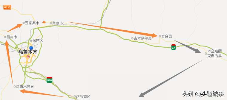 乌昌“东三县”，到底是一条什么线？